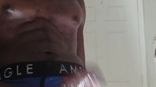 Horny guy dirty talking home alone thinking about your tight wet pussy! 2 huge cumloads!