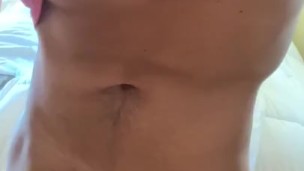 Hung Latino Moans & Masturbates