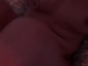 girl tries her new vibrator for the first time and cums silently