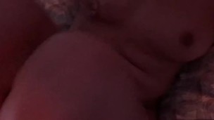 girl tries her new vibrator for the first time and cums silently