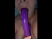 imagining that I'm sucking your dick 😘