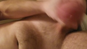 Pumped penis cum shot