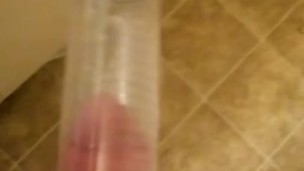 Pumped penis massive load