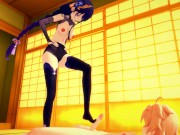 GENSHIN IMPACT RAIDEN SHOGUN Baal wants to dominate (3D Hentai) 3/16