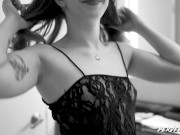 Thicc booty white girl, strip tease 11/16