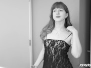 Thicc booty white girl, strip tease 13/16