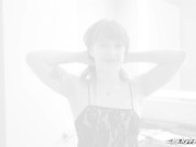 Thicc booty white girl, strip tease 7/16