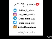 Wet Pussy Hot Ebony Topnotch Creams and Cums All Over Daddys Dagger.  1/16