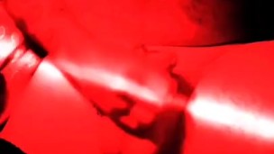 Fucking his ass with huge strap-on