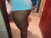 My step-brother spies on me in they bathroom, he sucks My ass and fuck My ass, good anal  3/16