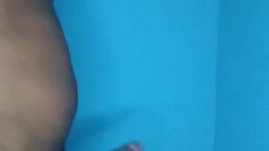 Jerking off my Jamaican Cock