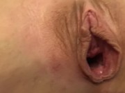 POV Fit Amateur Milf Opens Her Pussy And Begs For Cock And Creampie. Her Pussy Always Wants More. 15/16