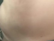 Football fan gets bent over while cleaning  8/16