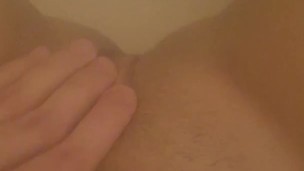 Touching myself in the shower