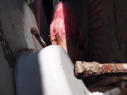 Подрочила На Улице Свою Анальную Дырочку-Публичная Мастурбация 2/16