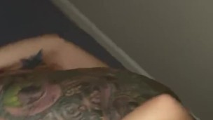 Kimberly chi gets creamed pie In her asshole
