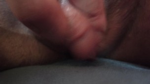 Huge clit quick handjob ftm
