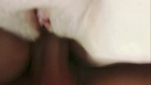 Deep creampie in my gf wet tight pussy again 🤤