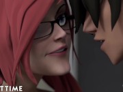 ADULT TIME - Hentai Sex University Prodigy Dominates Principal's Pussy For His Midterm Exam 14/16