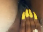 Hard sexy climax while  in shower