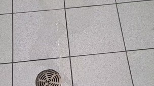 Gas Station Floor Piss
