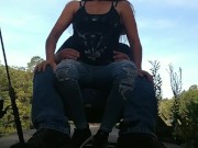 Return of the Fish Bank Skank ! Fisherman Finger Bangs Her Cunt / Pussy 3/16