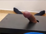 Goddess Elisa - First time using the cockbox 13/16