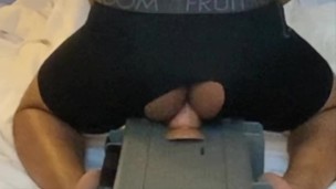 Horny bubble rides toy