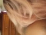 Sexy Latina fucks and sucks tattooed neighbor 14/16