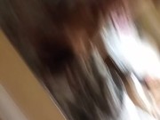 Sexy Latina fucks and sucks tattooed neighbor 7/16