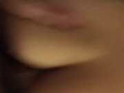 Sexy Latina fucks and sucks tattooed neighbor