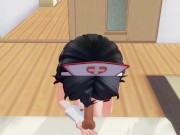 3D HENTAI POV Home treatment blowjob