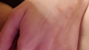 Cum dripping out of pussy