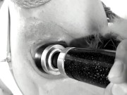 MY KITTY SUSPENDED & FUCKED HARD - Tied up kitten cumming so many times! Home-made shibari 13/16