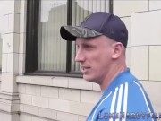 Tattooed brit sucks Luke Hardy 4/16