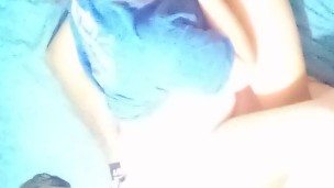 Sucking sexy guy's cock until he shoots his load