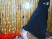 My petite Muslim slut tries to dominate but I showed her place 5/16