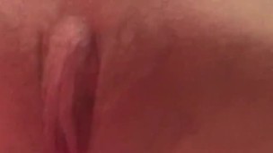 Horny wife just can’t wait for me to get home 