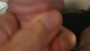 Cumshot in Gas Station Bathroom