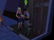 Punk DJ with colorful hair gets fucked by fans | sims 4 1/16