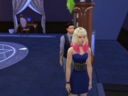 Punk DJ with colorful hair gets fucked by fans | sims 4 2/16