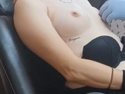 Titties getting pierced 5/16