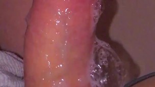 Pumping Cum Into my Throat / Pulsating Oral Creampie!