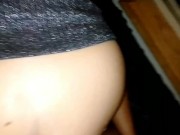 Roommate wants sex after returning from clubs-cum in ass and pussy & kick her out,lol 10/16