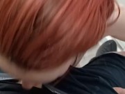 Blowjob, surprise cum in mouth, strip tease. 8/16