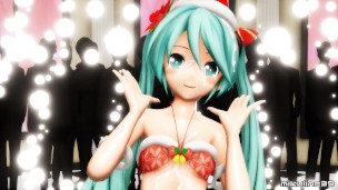 Hentai MMD - Christmas Miku 好き雪ポロリマジック (mikuline39) PLAY HERE: tinyurl com/hentgame