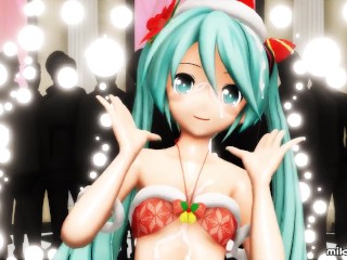 Hentai MMD – Christmas Miku 好き雪ポロリマジック (mikuline39) PLAY HERE: tinyurl com/hentgame