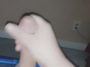 Cum Explosion From Lack Of Pussy :(