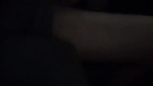 Quicky Fun inside my car at my condo parking lot after blowing cloud at home and horny.