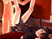 Hu Tao BLOWJOB and DOGGYSTYLE GENSHIN IMPACT (3D Hentai) 6/16